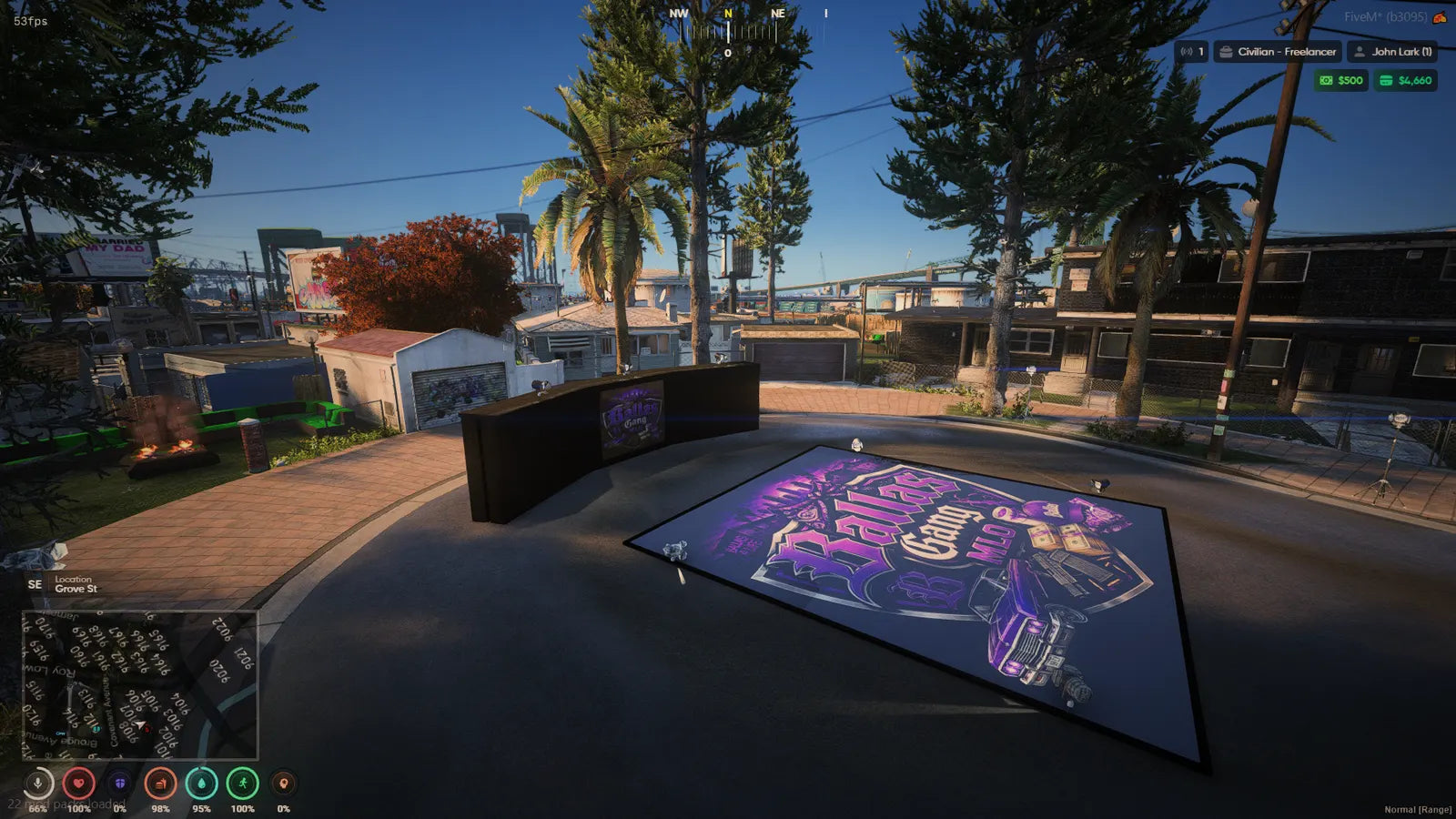 Gang areas