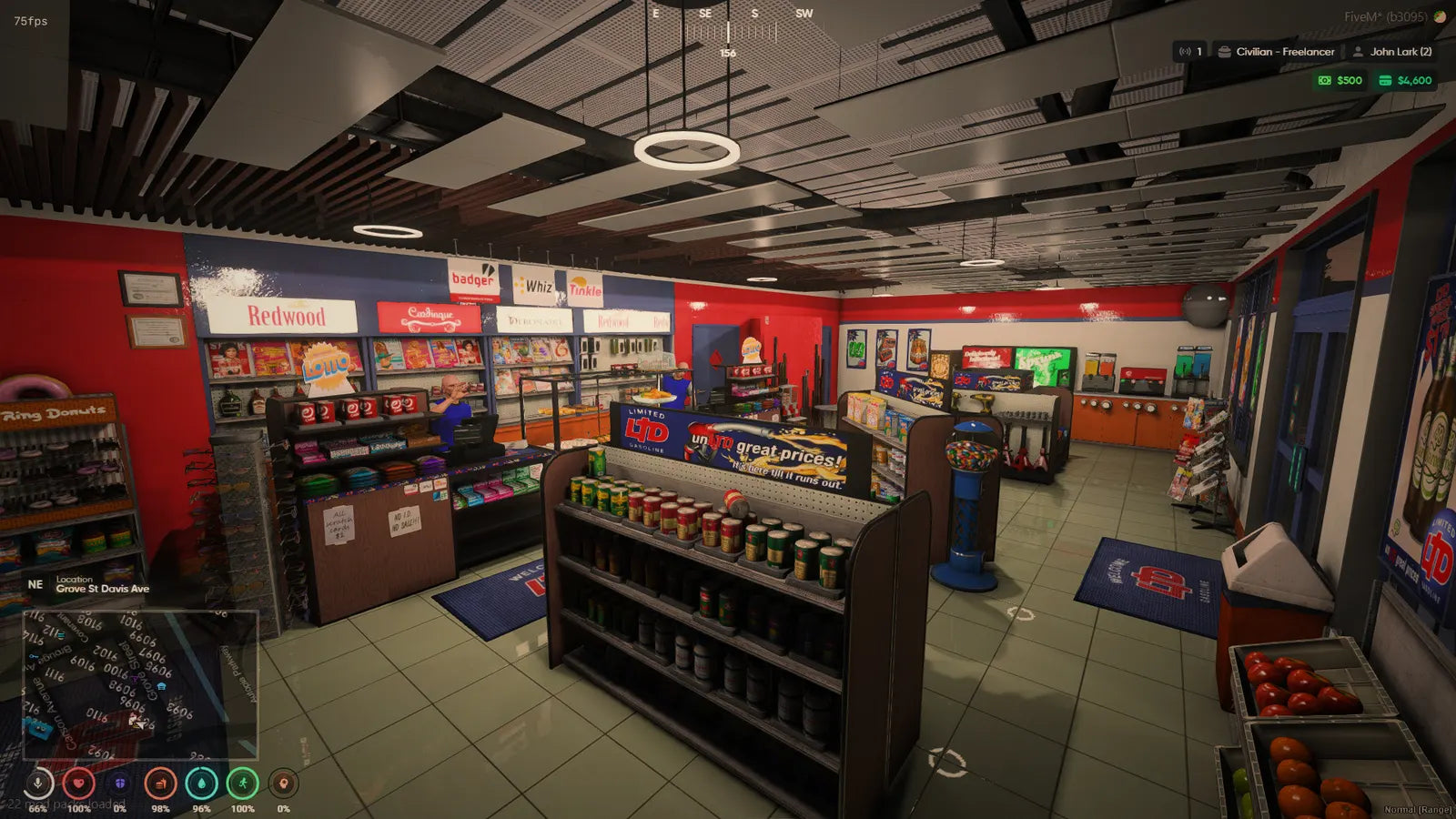 Gas station