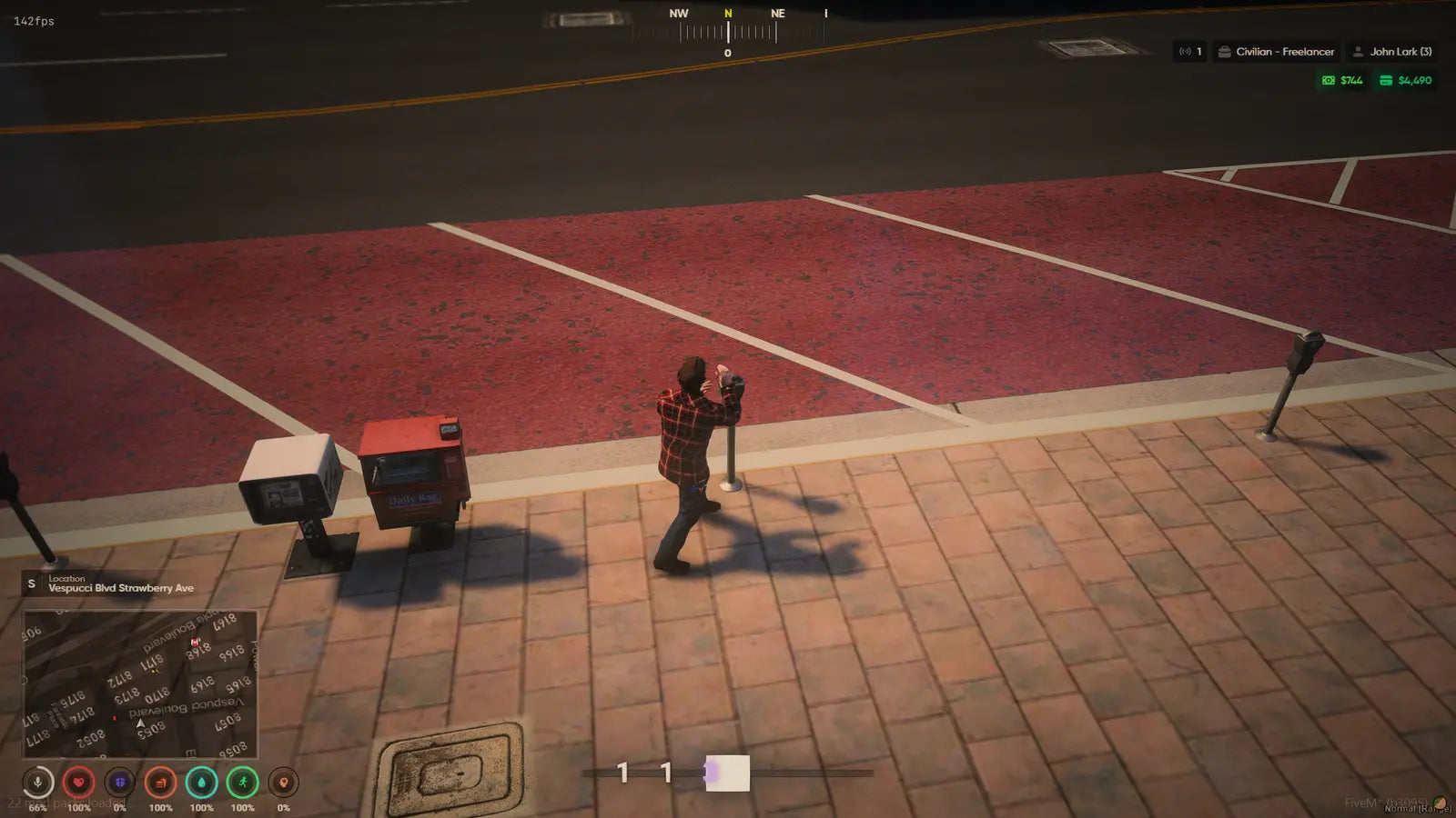 Parking Meter Robbery