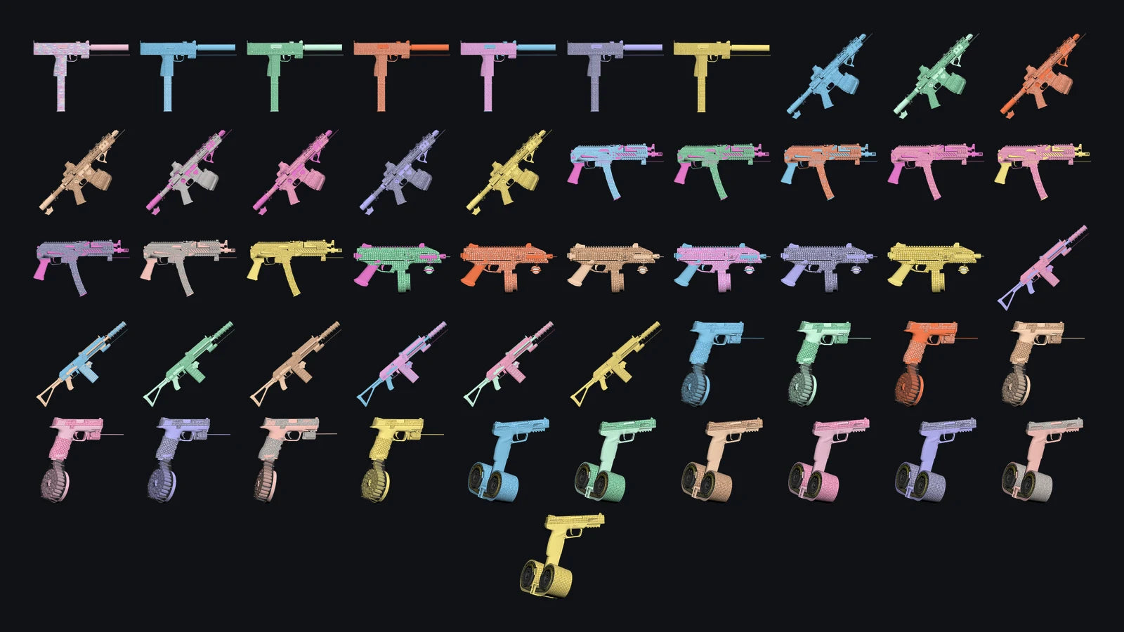Female gun pack