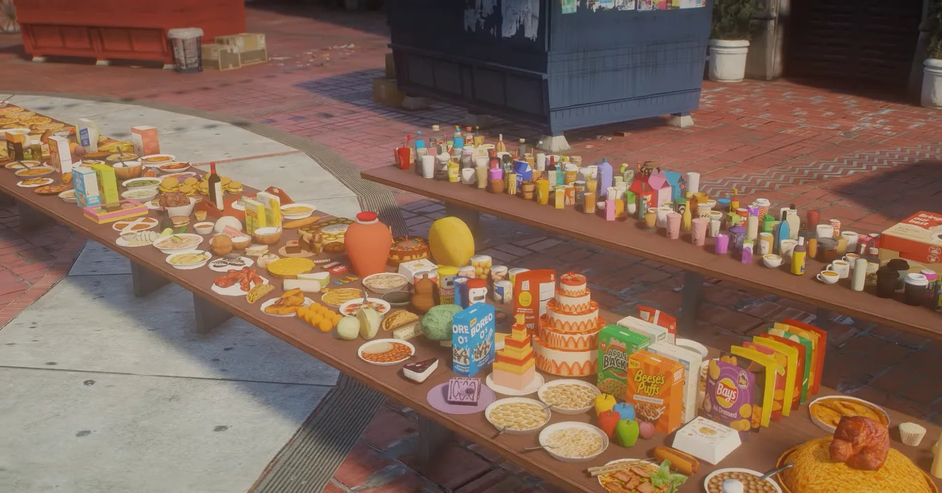 530+ custom food props