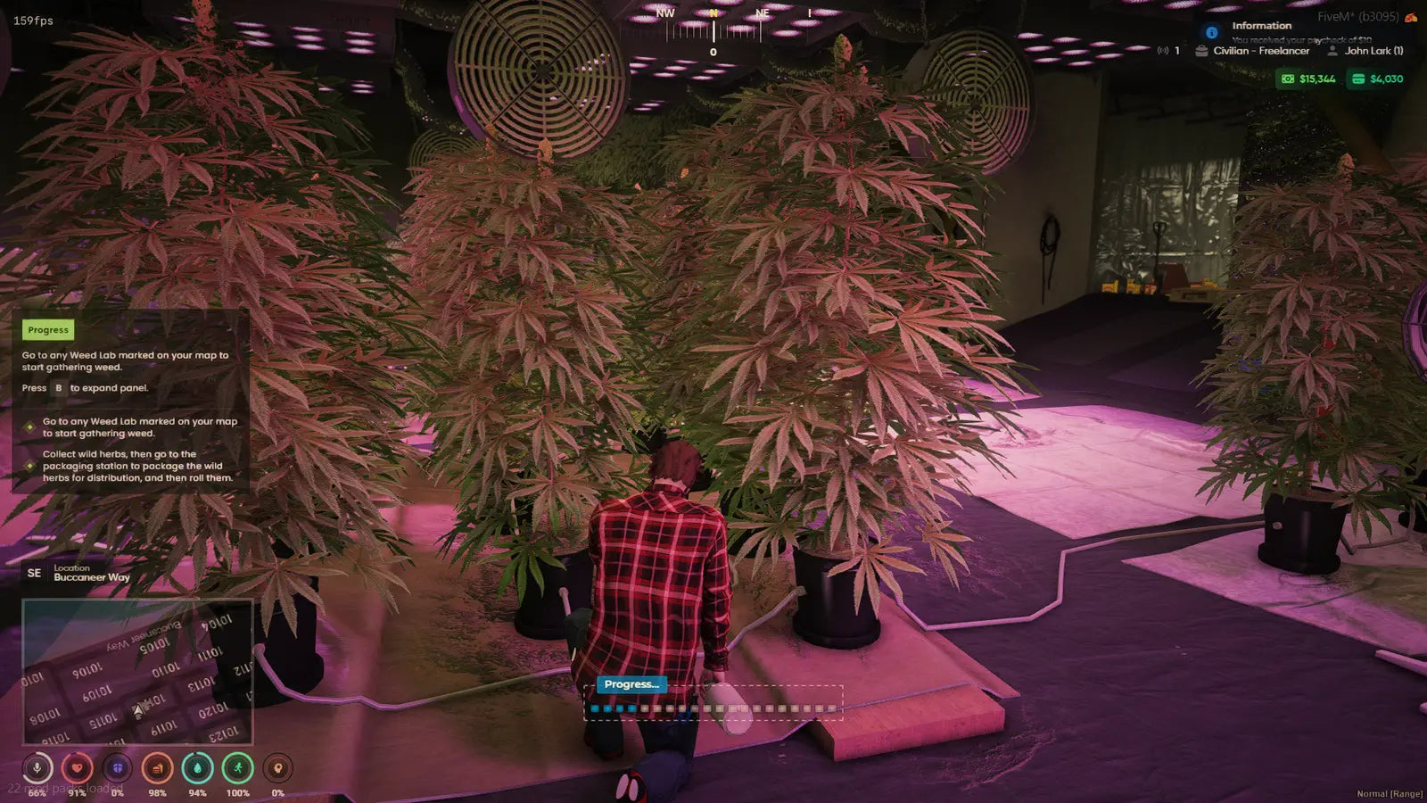 Weed Distribution
